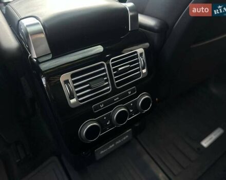 Черный Ленд Ровер Рендж Ровер, объемом двигателя 4.37 л и пробегом 115 тыс. км за 51500 $, фото 23 на Automoto.ua