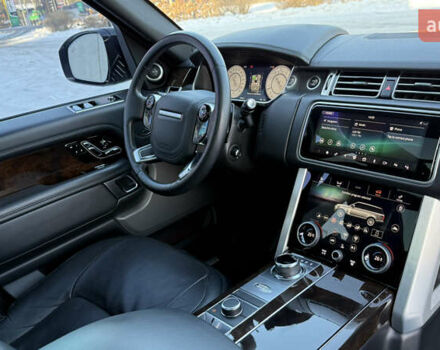 Черный Ленд Ровер Рендж Ровер, объемом двигателя 5 л и пробегом 104 тыс. км за 55900 $, фото 33 на Automoto.ua