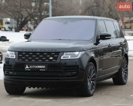 Чорний Ленд Ровер Рендж Ровер, об'ємом двигуна 5 л та пробігом 154 тис. км за 55000 $, фото 2 на Automoto.ua