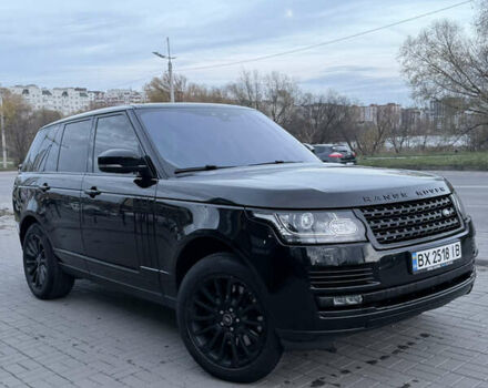 Черный Ленд Ровер Рендж Ровер, объемом двигателя 3 л и пробегом 136 тыс. км за 42000 $, фото 3 на Automoto.ua