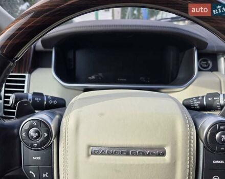 Черный Ленд Ровер Рендж Ровер, объемом двигателя 3 л и пробегом 161 тыс. км за 28000 $, фото 3 на Automoto.ua