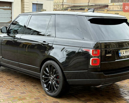 Чорний Ленд Ровер Рендж Ровер, об'ємом двигуна 5 л та пробігом 103 тис. км за 62000 $, фото 4 на Automoto.ua