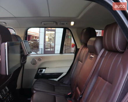 Черный Ленд Ровер Рендж Ровер, объемом двигателя 4.4 л и пробегом 109 тыс. км за 63900 $, фото 45 на Automoto.ua