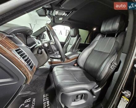 Черный Ленд Ровер Рендж Ровер, объемом двигателя 4.37 л и пробегом 116 тыс. км за 49999 $, фото 21 на Automoto.ua