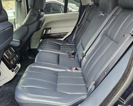 Черный Ленд Ровер Рендж Ровер, объемом двигателя 4.37 л и пробегом 120 тыс. км за 69000 $, фото 14 на Automoto.ua