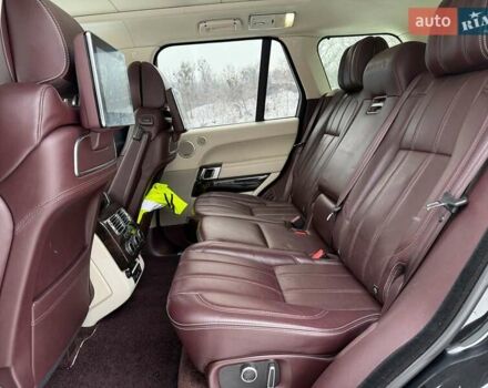Чорний Ленд Ровер Рендж Ровер, об'ємом двигуна 4.4 л та пробігом 168 тис. км за 52940 $, фото 21 на Automoto.ua
