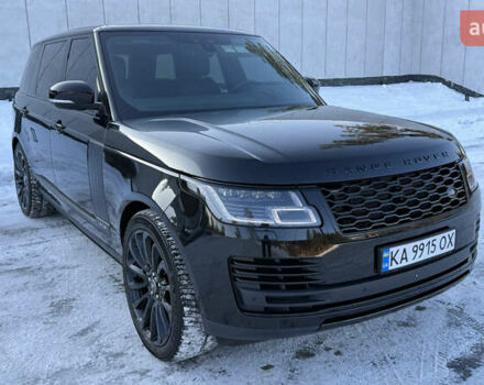 Черный Ленд Ровер Рендж Ровер, объемом двигателя 5 л и пробегом 104 тыс. км за 55900 $, фото 23 на Automoto.ua