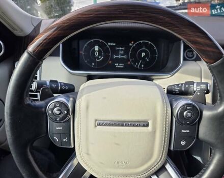 Черный Ленд Ровер Рендж Ровер, объемом двигателя 3 л и пробегом 161 тыс. км за 28000 $, фото 8 на Automoto.ua