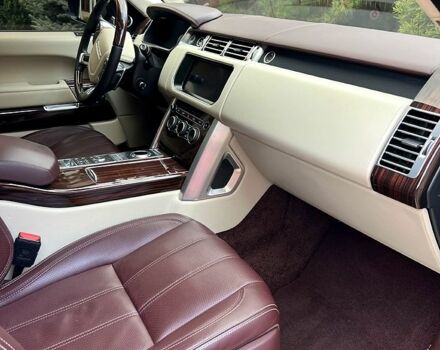 Черный Ленд Ровер Рендж Ровер, объемом двигателя 4.4 л и пробегом 186 тыс. км за 50000 $, фото 1 на Automoto.ua