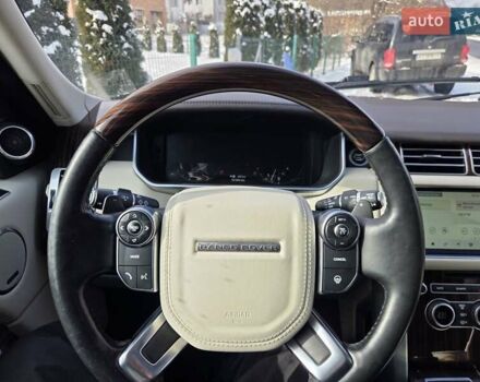 Черный Ленд Ровер Рендж Ровер, объемом двигателя 3 л и пробегом 161 тыс. км за 28000 $, фото 11 на Automoto.ua