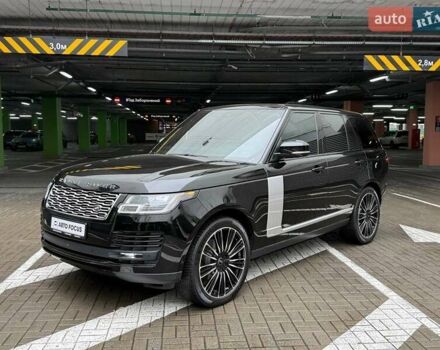 Черный Ленд Ровер Рендж Ровер, объемом двигателя 2.99 л и пробегом 104 тыс. км за 56990 $, фото 3 на Automoto.ua
