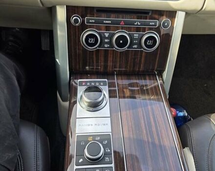 Черный Ленд Ровер Рендж Ровер, объемом двигателя 3 л и пробегом 161 тыс. км за 28000 $, фото 4 на Automoto.ua