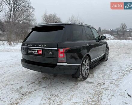 Чорний Ленд Ровер Рендж Ровер, об'ємом двигуна 4.4 л та пробігом 168 тис. км за 52940 $, фото 6 на Automoto.ua