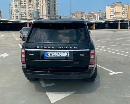 Чорний Ленд Ровер Рендж Ровер, об'ємом двигуна 4.37 л та пробігом 155 тис. км за 70000 $, фото 5 на Automoto.ua