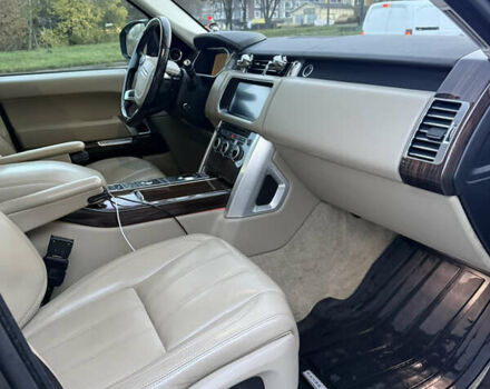 Черный Ленд Ровер Рендж Ровер, объемом двигателя 3 л и пробегом 136 тыс. км за 33000 $, фото 10 на Automoto.ua