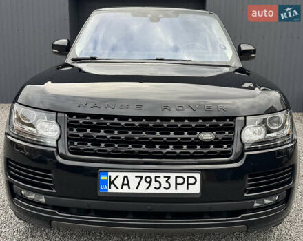 Черный Ленд Ровер Рендж Ровер, объемом двигателя 3 л и пробегом 202 тыс. км за 35000 $, фото 3 на Automoto.ua
