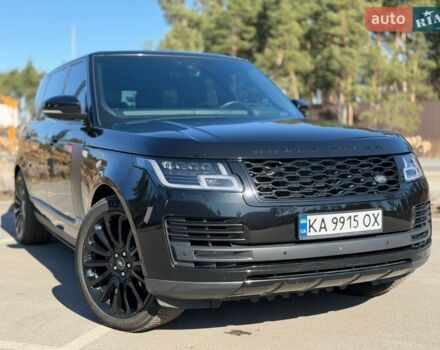Черный Ленд Ровер Рендж Ровер, объемом двигателя 5 л и пробегом 105 тыс. км за 52000 $, фото 10 на Automoto.ua