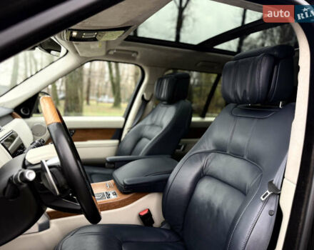 Черный Ленд Ровер Рендж Ровер, объемом двигателя 4.37 л и пробегом 81 тыс. км за 70000 $, фото 26 на Automoto.ua