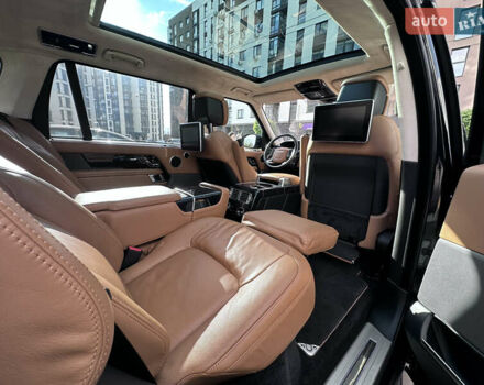 Черный Ленд Ровер Рендж Ровер, объемом двигателя 4.37 л и пробегом 260 тыс. км за 63000 $, фото 37 на Automoto.ua