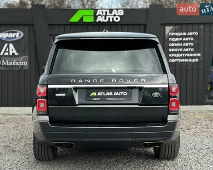 Черный Ленд Ровер Рендж Ровер, объемом двигателя 4.37 л и пробегом 91 тыс. км за 69000 $, фото 5 на Automoto.ua