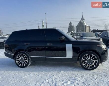 Чорний Ленд Ровер Рендж Ровер, об'ємом двигуна 5 л та пробігом 194 тис. км за 58000 $, фото 86 на Automoto.ua