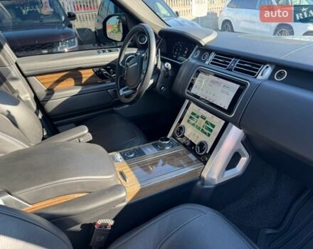 Чорний Ленд Ровер Рендж Ровер, об'ємом двигуна 5 л та пробігом 194 тис. км за 48900 $, фото 16 на Automoto.ua