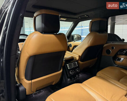 Черный Ленд Ровер Рендж Ровер, объемом двигателя 5 л и пробегом 78 тыс. км за 81500 $, фото 19 на Automoto.ua