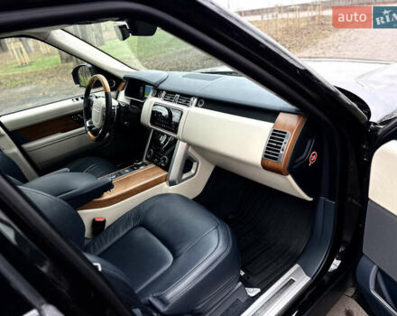 Черный Ленд Ровер Рендж Ровер, объемом двигателя 4.37 л и пробегом 81 тыс. км за 68000 $, фото 44 на Automoto.ua