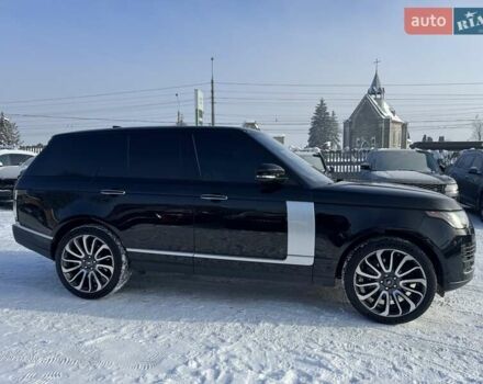 Чорний Ленд Ровер Рендж Ровер, об'ємом двигуна 5 л та пробігом 194 тис. км за 58000 $, фото 87 на Automoto.ua