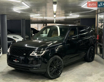 Черный Ленд Ровер Рендж Ровер, объемом двигателя 5 л и пробегом 78 тыс. км за 81500 $, фото 6 на Automoto.ua