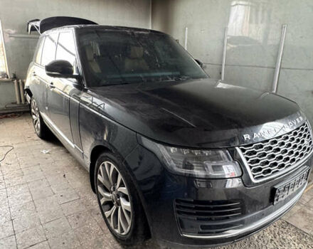Черный Ленд Ровер Рендж Ровер, объемом двигателя 4.4 л и пробегом 103 тыс. км за 42000 $, фото 1 на Automoto.ua