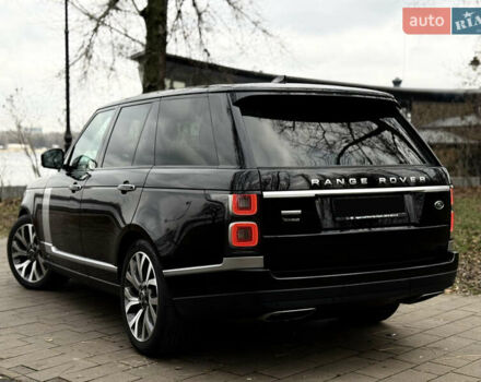 Черный Ленд Ровер Рендж Ровер, объемом двигателя 4.37 л и пробегом 81 тыс. км за 68000 $, фото 7 на Automoto.ua