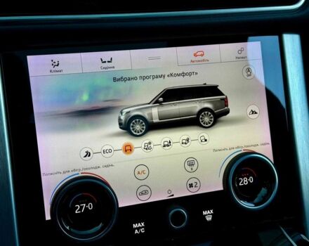 Черный Ленд Ровер Рендж Ровер, объемом двигателя 5 л и пробегом 48 тыс. км за 59900 $, фото 15 на Automoto.ua