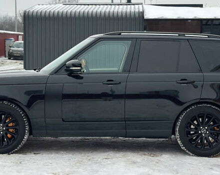 Черный Ленд Ровер Рендж Ровер, объемом двигателя 2.99 л и пробегом 122 тыс. км за 63000 $, фото 3 на Automoto.ua