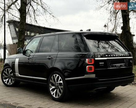 Черный Ленд Ровер Рендж Ровер, объемом двигателя 4.37 л и пробегом 81 тыс. км за 68000 $, фото 6 на Automoto.ua