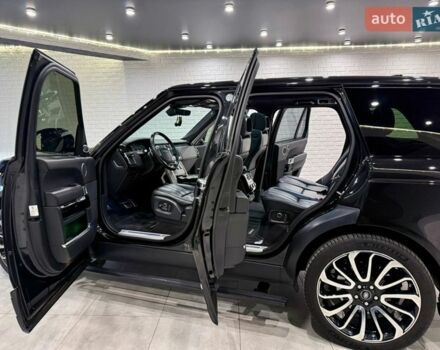 Черный Ленд Ровер Рендж Ровер, объемом двигателя 4.37 л и пробегом 3 тыс. км за 69999 $, фото 91 на Automoto.ua