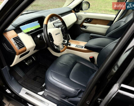 Черный Ленд Ровер Рендж Ровер, объемом двигателя 4.37 л и пробегом 81 тыс. км за 70000 $, фото 29 на Automoto.ua