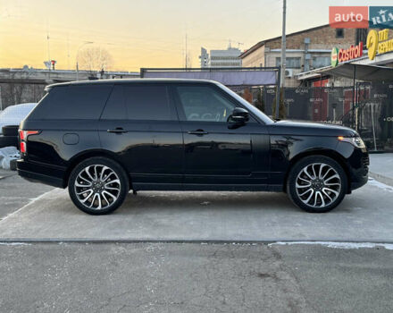 Черный Ленд Ровер Рендж Ровер, объемом двигателя 3 л и пробегом 136 тыс. км за 52000 $, фото 2 на Automoto.ua
