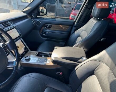 Чорний Ленд Ровер Рендж Ровер, об'ємом двигуна 5 л та пробігом 194 тис. км за 48900 $, фото 51 на Automoto.ua