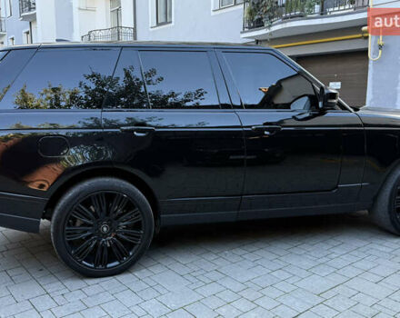 Черный Ленд Ровер Рендж Ровер, объемом двигателя 5 л и пробегом 95 тыс. км за 54000 $, фото 5 на Automoto.ua