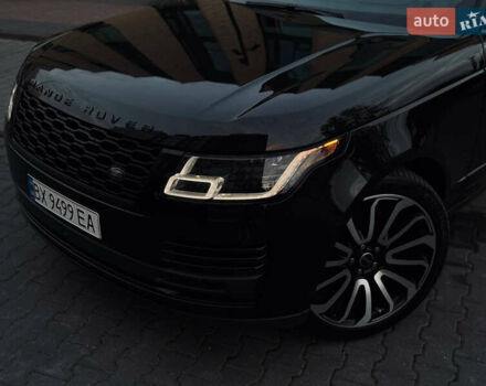 Черный Ленд Ровер Рендж Ровер, объемом двигателя 2.99 л и пробегом 124 тыс. км за 59900 $, фото 6 на Automoto.ua