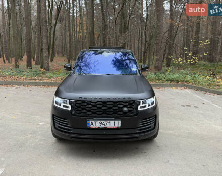 Черный Ленд Ровер Рендж Ровер, объемом двигателя 3 л и пробегом 117 тыс. км за 59500 $, фото 4 на Automoto.ua