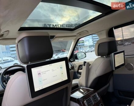 Черный Ленд Ровер Рендж Ровер, объемом двигателя 5 л и пробегом 161 тыс. км за 58500 $, фото 42 на Automoto.ua