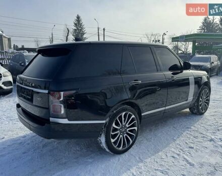 Чорний Ленд Ровер Рендж Ровер, об'ємом двигуна 5 л та пробігом 194 тис. км за 58000 $, фото 83 на Automoto.ua