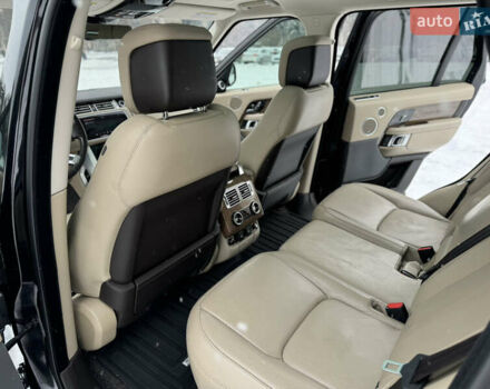 Чорний Ленд Ровер Рендж Ровер, об'ємом двигуна 3 л та пробігом 130 тис. км за 46500 $, фото 55 на Automoto.ua