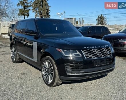 Чорний Ленд Ровер Рендж Ровер, об'ємом двигуна 5 л та пробігом 194 тис. км за 48900 $, фото 59 на Automoto.ua