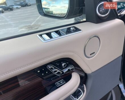 Черный Ленд Ровер Рендж Ровер, объемом двигателя 5 л и пробегом 161 тыс. км за 58500 $, фото 15 на Automoto.ua