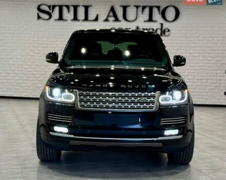 Черный Ленд Ровер Рендж Ровер, объемом двигателя 4.37 л и пробегом 3 тыс. км за 69999 $, фото 14 на Automoto.ua