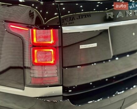 Черный Ленд Ровер Рендж Ровер, объемом двигателя 4.37 л и пробегом 3 тыс. км за 69999 $, фото 3 на Automoto.ua