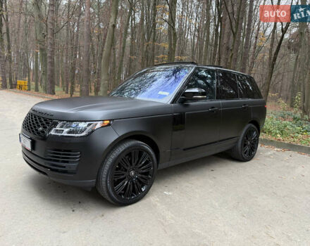 Черный Ленд Ровер Рендж Ровер, объемом двигателя 3 л и пробегом 117 тыс. км за 59500 $, фото 5 на Automoto.ua